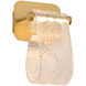 Veer 1 Light 7 inch Aged Brass Sconce Wall Light