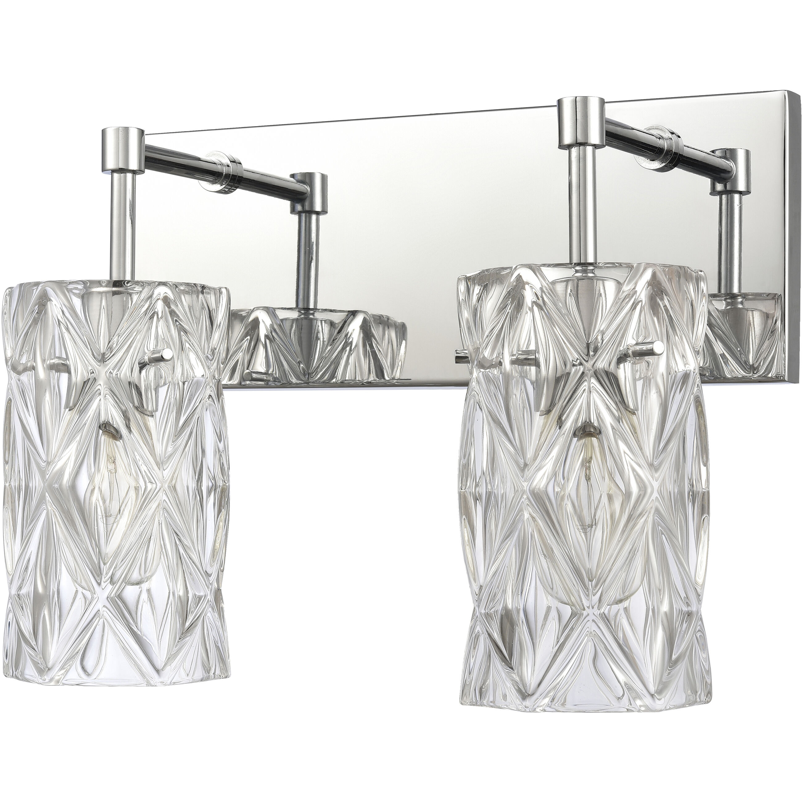 Forma de Crystal Vanity Light Wall Light