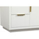 Blake 48 X 22 X 34 inch White Vanity Sink Set