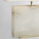 Ian K. Fowler Matero 22 inch 15.00 watt Alabaster Table Lamp Portable Light, Medium