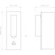 Fuse 4.02 inch Matte Gold Interior Reading Light Wall Light