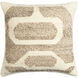Deccan Traps 20 X 20 inch Beige/Light Brown Accent Pillow