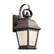 Mount Vernon 1 Light 13 inch Olde Bronze Outdoor Wall, Small