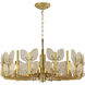 Brass Tax 11 Light 35.4 inch Satin Brass Chandelier Ceiling Light