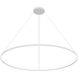 Cerchio Pendant Ceiling Light in White