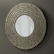 Delphine 32.5 X 32.5 inch Grecian Luster Mirror