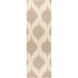 Frontier 96 X 30 inch Khaki, Taupe Rug