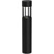 Novato 120 24 watt Black Exterior Bollard
