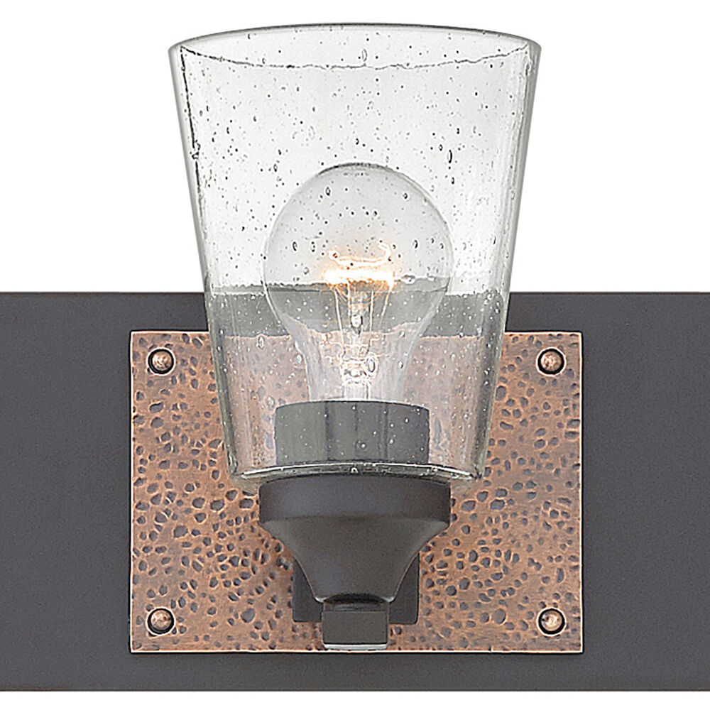 Jackson 3 Light 24 inch Buckeye Bronze with Antique Copper Vanity Light Wall Light