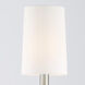 Sylvan 8 Light 42 inch Polished Nickel Linear Chandelier Ceiling Light
