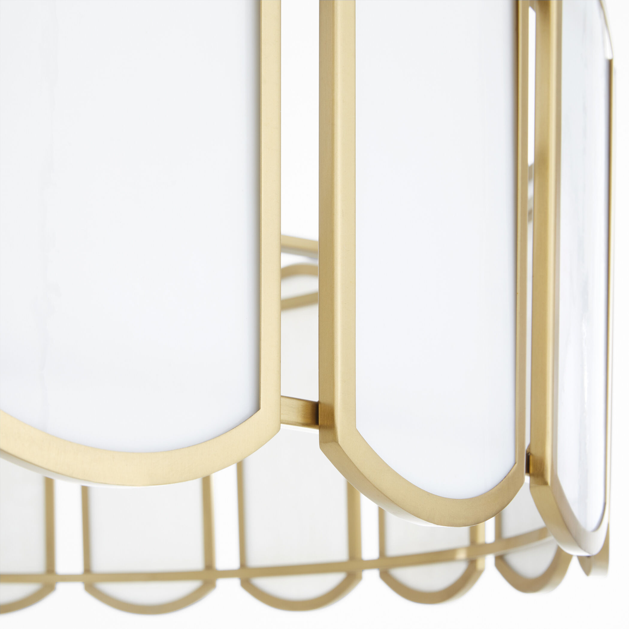 Belleview 8 Light 38 inch Aged Brass Pendant Ceiling Light