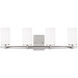 Alturas 4 Light 30.5 inch Brushed Nickel Bath Vanity Wall Sconce Wall Light