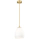Oren 1 Light 8 inch Modern Gold Pendant Ceiling Light