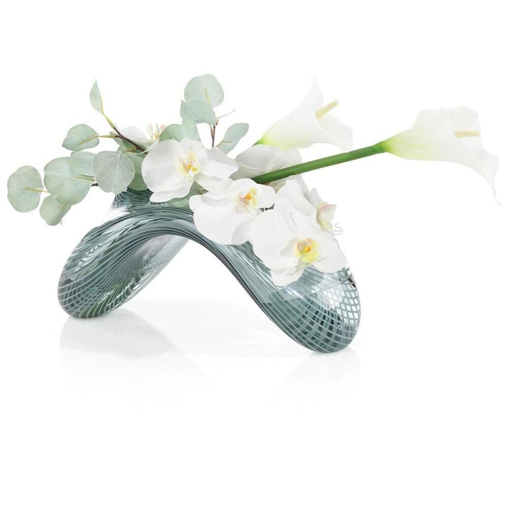 Flowing Lilies and Orchids Botanical, Fresh Water Look