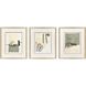 Private Property / Rock Garden Green and Beige and Black and Metallic Framed Art