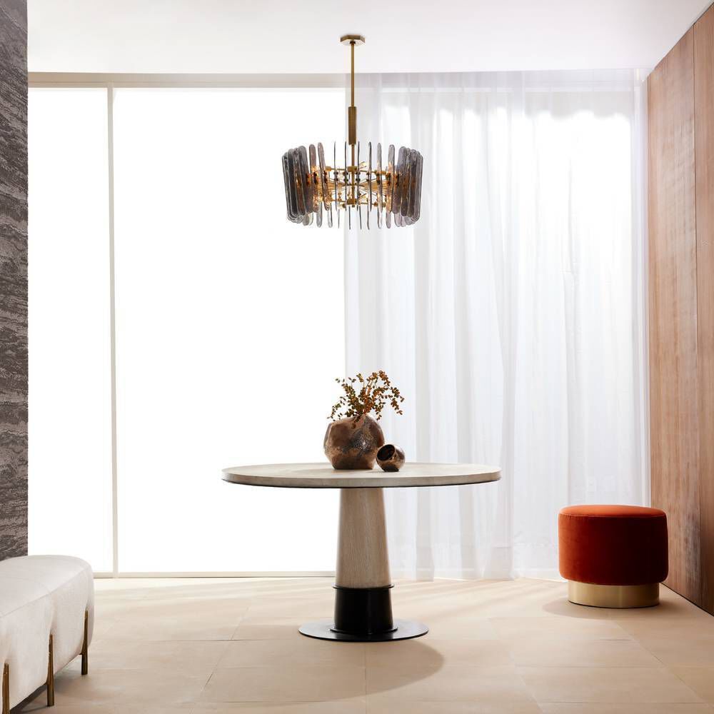 Kamile Smoke Dining Table