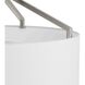 Goodwin 2 Light 13 inch Brushed Nickel Semi-Flush Mount Convertible Ceiling Light