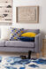 Inga 18 X 18 inch Light Gray/Medium Gray/Navy/Bright Yellow Pillow Kit, Square