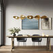 Pod Island Light Ceiling Light in Legacy Brass