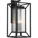 Harbor View 4 Light 30 inch Sand Coal Outdoor Wall Mount, Great Outdoors