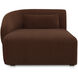 Amelia Brown Chaise, Left
