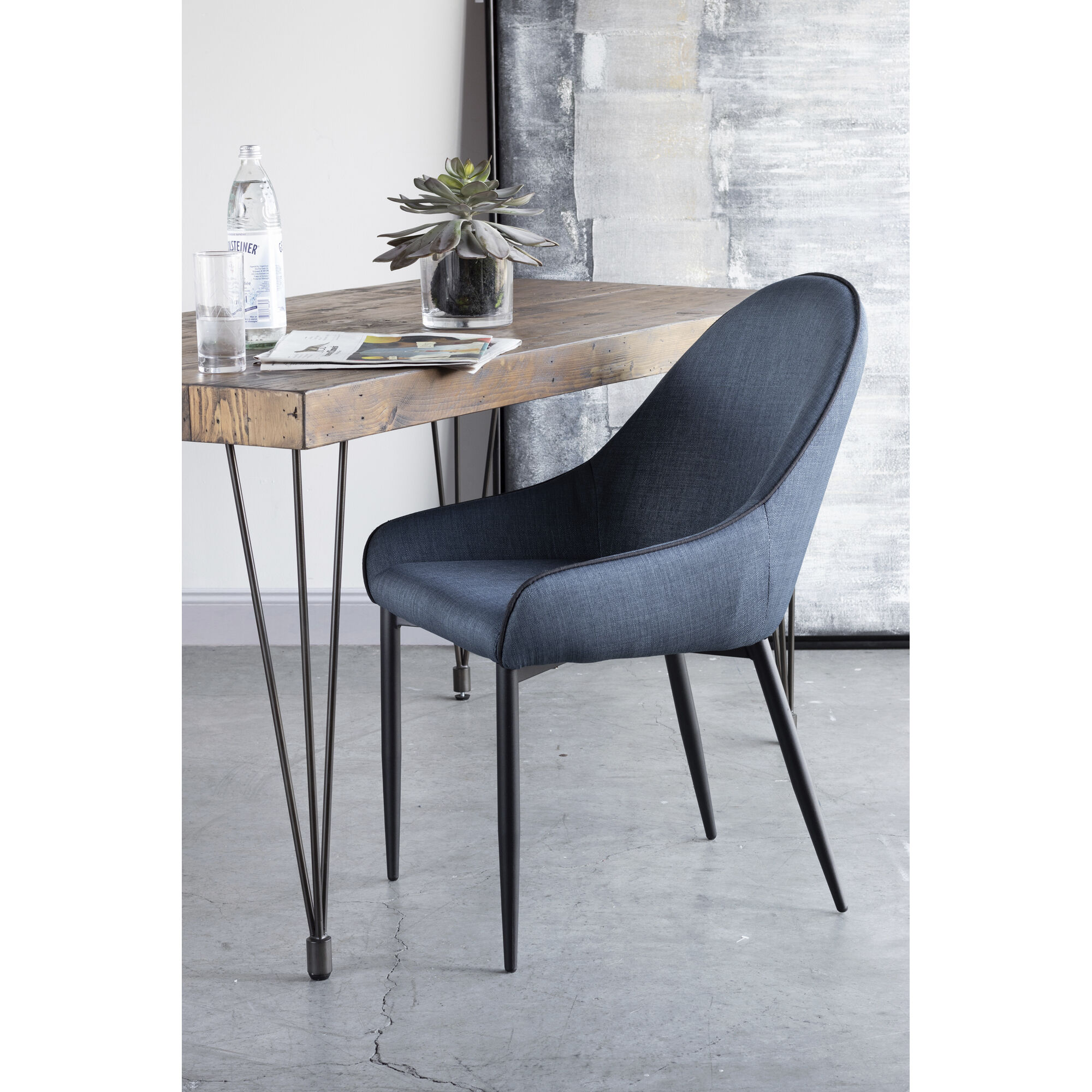 Lapis Blue Dining Chair, Set of 2