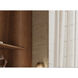 Marclaire 1 Light 9.25 inch Legacy Brass Wall Sconce Wall Light in Grey Textured Handmade Glass