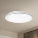 Brook LED 11.13 inch White Flush Mount Ceiling Light