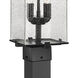 Sana 2 Light 114.25 inch Black Outdoor Post Mounted Fixture