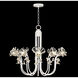 Azu LED 35.5 inch White Chandelier Ceiling Light