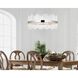 Dallas 20 Light 36 inch Chrome Chandelier Ceiling Light