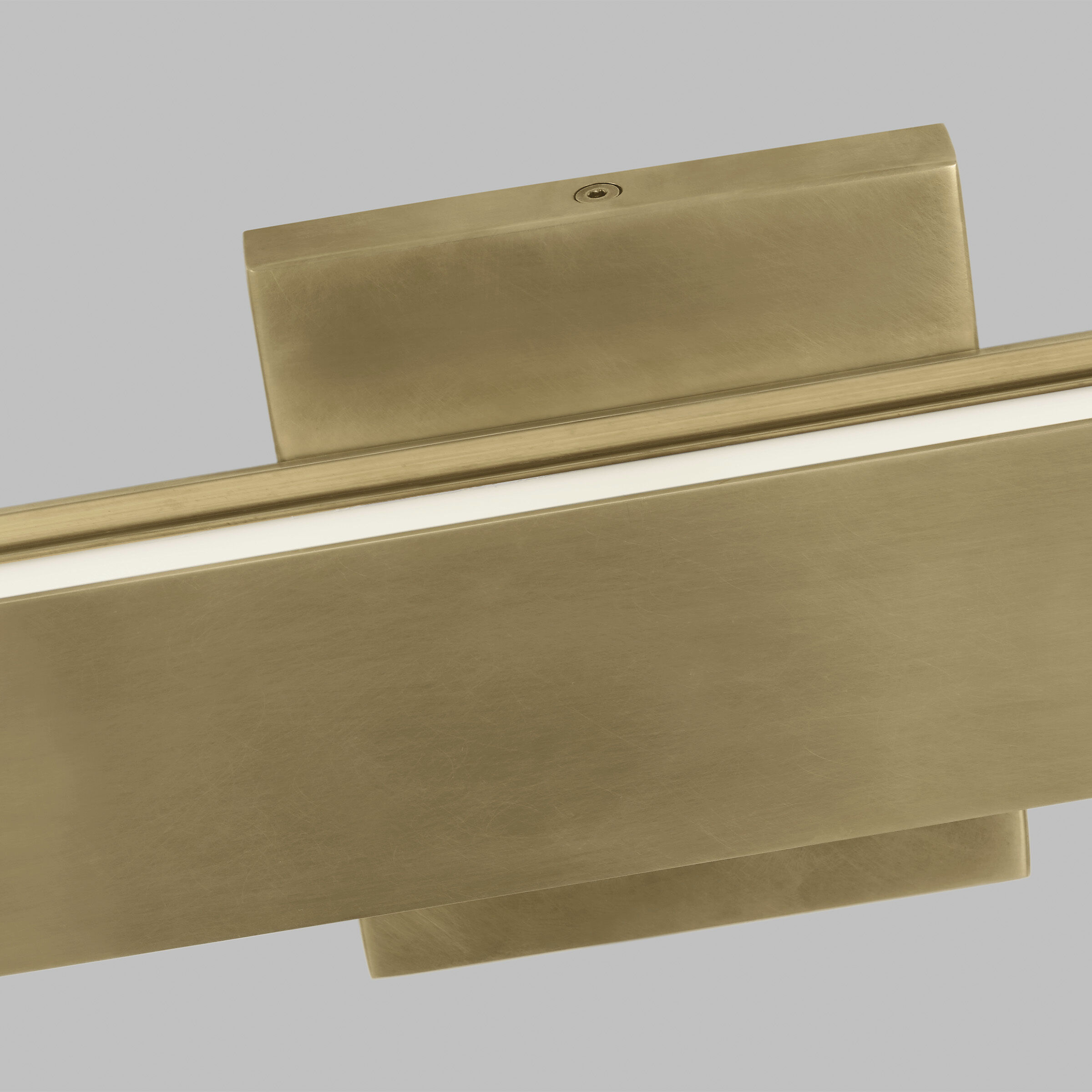 Sean Lavin Bau LED 36 inch Natural Brass Bath Vanity Wall Light