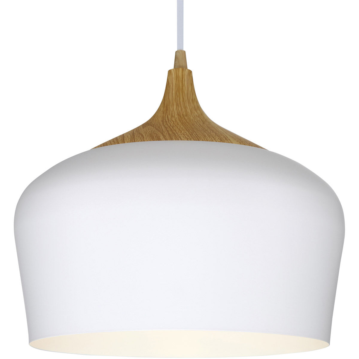 Blend LED 12 inch White Pendant Ceiling Light