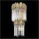Matrix Sconce Wall Light in Havana Gold