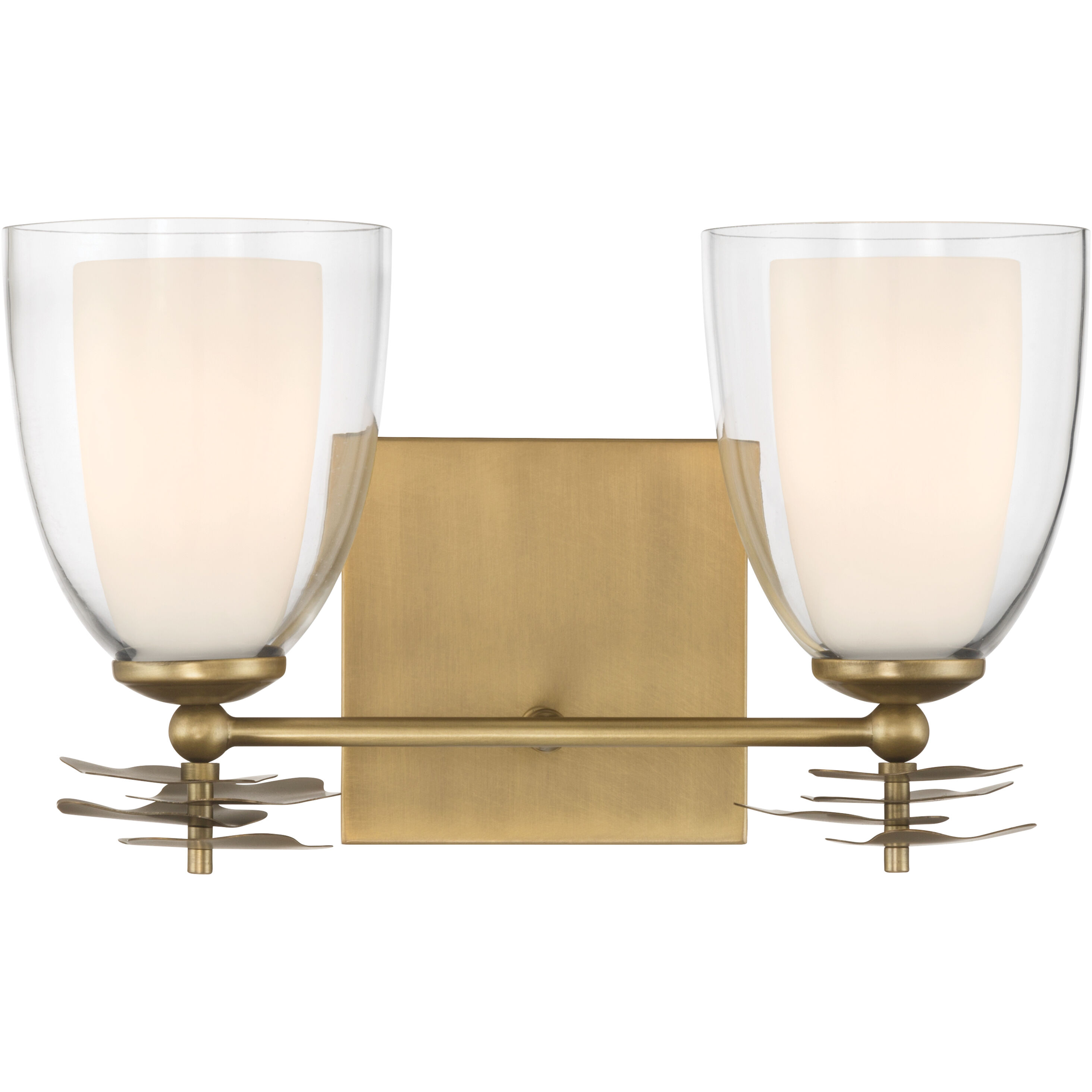 Elowen 2 Light 13.25 inch Legacy Brass Vanity Wall Light