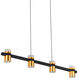 Ferro Series Linear Chandelier Ceiling Light, Artisan Collection
