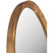Chloe 36 X 23 inch Clear Coat Flat Mirror