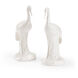 Chelsea House White Glaze Figurines, Pair