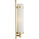 Hartwick 1 Light 5 inch Satin Brass ADA Wall Sconce Wall Light