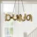 Alora Mood Sadie 8 Light 23.25 inch Brushed Gold Chandelier Ceiling Light