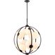 Concentro 12 Light 32 inch Dark Bronze Pendant Ceiling Light