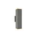 Avenue Outdoor LED 12 inch Silver Outdoor Wall Mount