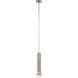 Kelly Wearstler Precision LED 4.5 inch Polished Nickel Elongated Pendant Ceiling Light, Petite