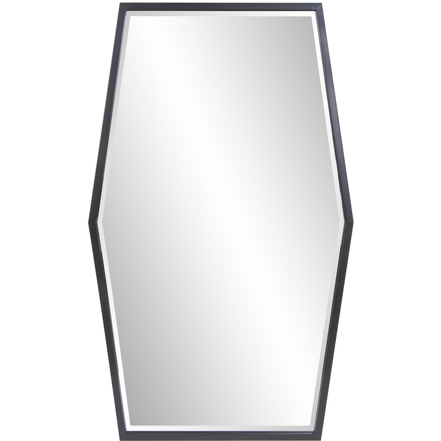 Dekland 46.75 X 27.75 inch Black Mirror