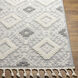 Nora 84 X 63 inch Light Grey Rug, Rectangle