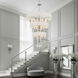 Barcelona 15 Light 38 inch Transcend Silver Pendant Ceiling Light