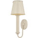 Yara 1 Light 6.5 inch Soft Bisque Wall Sconce Wall Light