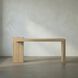 Atlanta 63 X 15 inch White Oak Console