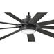 Turbine 80 inch Matte Black Smart Fan