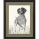 Canine Gaze Canine Watch Black and Beige and Neutral Framed Art